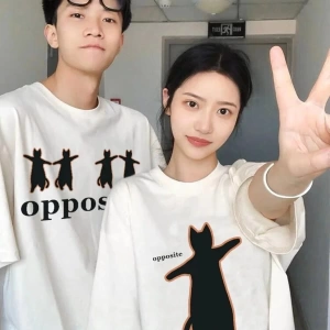 2 Adet Tir Harajuku Style Çift Sevgili Kombinleri Couple Clothing Yeni Sezon