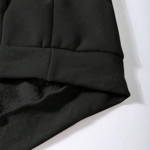 2li Büyük Beden Kadın Günlük New York Harf Baskılı Sweatshirt Ve Eşofman Altı Takımı,