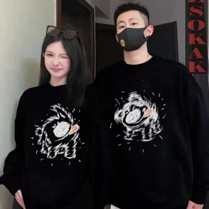2 Li Harajuku Style Çift Sevgili Kombinleri Couple Clothing Yeni Sezon 2 Adet