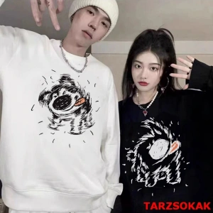 2 Li Harajuku Style Çift Sevgili Kombinleri Couple Clothing Yeni Sezon 2 Adet