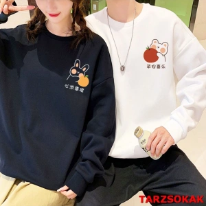 2 Li Harajuku Style Çift Sevgili Kombinleri Couple Clothing Yeni Sezon 2 Adet