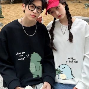2 Li Harajuku Style Çift Sevgili Kombinleri Couple Clothing Yeni Sezon 2 Adet