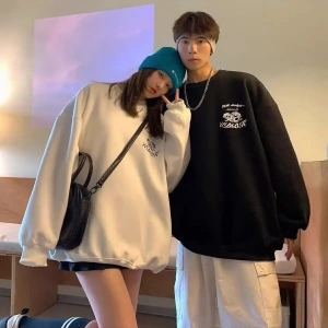 2 Li Harajuku Style Çift Sevgili Kombinleri Couple Clothing Yeni Sezon 2 Adet