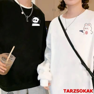 2 Li Harajuku Style Çift Sevgili Kombinleri Couple Clothing Yeni Sezon 2 Adet