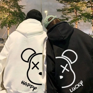 2 Li Harajuku Style Çift Sevgili Kombinleri Couple Clothing Yeni Sezon 2 Adet