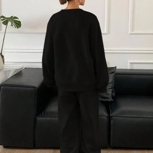 2 Parça Kadın Rahat Bol Takım Elbise, Yeni Sonbahar Koleksiyonu