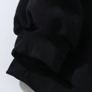 2 Parça Set Büyük Beden Kadın Harf Baskılı Mürettebat Yaka Uzun Kollu Sweatshirt Ve Eş
