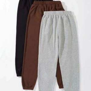 3lü Unisex Baskılı Jogger Eşofman
