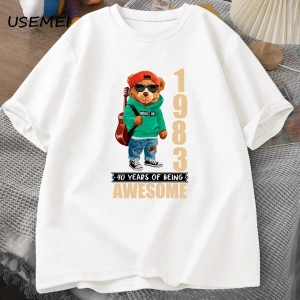 30 yaşındaki hediyeler T-shirt erkekler pamuk kısa kollu Tshirt doğan 1994 Vintage 30th doğum 2978