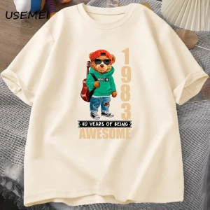 30 yaşındaki hediyeler T-shirt erkekler pamuk kısa kollu Tshirt doğan 1994 Vintage 30th doğum 2978