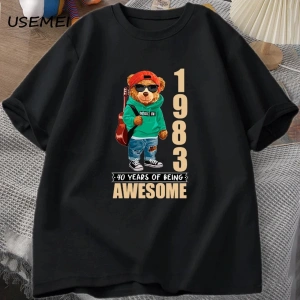 30 yaşındaki hediyeler T-shirt erkekler pamuk kısa kollu Tshirt doğan 1994 Vintage 30th doğum 2978