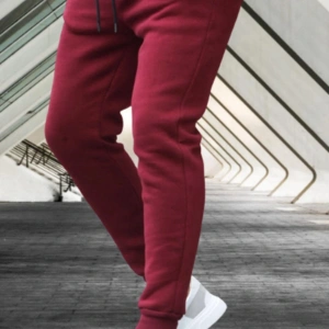 4 Iplik Çok Kalın Tam Kışlık Pamuk Dokuma Outdoor Yeni Trend Jogger Erkek Eşofman Altı