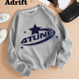 4tune Köstebek Sokak Trend Tasarım Harajuku/Gotik Gri