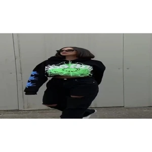 555 Spider Siyah Unisex Sweatshirt