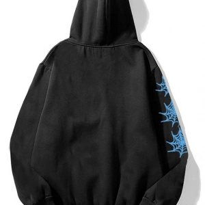 555 Spider Siyah Unisex Sweatshirt Siyah