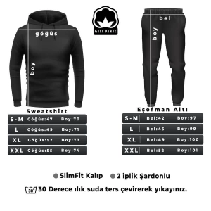 Unisex Tokoyaki Baskılı Eşofman Takımı Kp-grı-takayokı-esh-grı