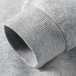 Unisex Gri Manhattan Baskılı Bisiklet Yaka Oversize Sweatshirt mdgngrimanhattan