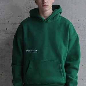 Unisex Nefti Yeşil %100 Pamuk Oversize Sweatshirt seeyoulater