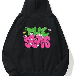Unisex The Scotts Siyah Sweatshirt Trndz352