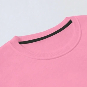 Pembe Ayı Baskılı Oversize Bisiklet Yaka Kadın Sweatshirt. bsg2oluayısweat