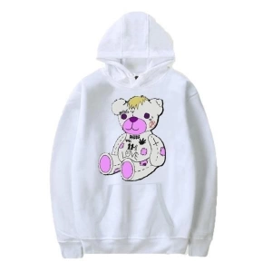 Lil Peep Ayı Pritned Hoodie Kapşonlu 12543