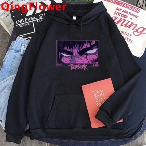 Berserk Guts Harajuku Unisex Kapüşonlu Mod65 12608