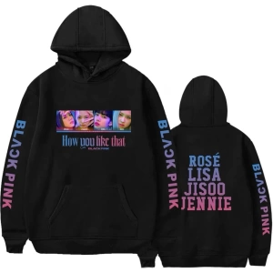 Blackpink Son Albümü Unisex Kapşonlu Hoodies mod79 14858