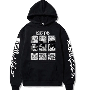 Tokyo Revengers Chifuyu Matsuno Anime Harajuku Manga Hoodie 14875