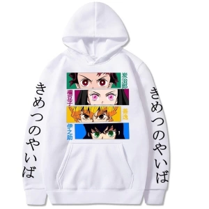 Demon Slayer Kamado Tanjirou Kapşonlu Hoodie Mod678 14563