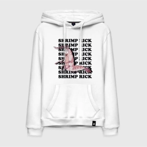 Karides Rick Beyaz Kapşonlu Hoddie Model 22 06501