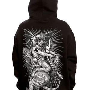 STAYCOLD Dismember Hoodıe Kapşonlu Sweatshirt Siyah Baskılı Erkek Kadın Unisex Regular DİSMEM