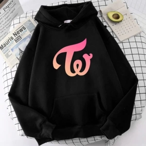 Bts Stil Hoodies Kadın Moda 15078