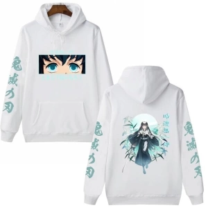 Demon Slayer Tokito Muichiro Kapüşonlu Hoodies 14911