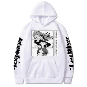 Yeni Anime Mushoku Tensei Baskılı Kapüşonlu Hoodies 14874