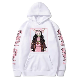 Nezuko Anime Demon Hoodie Kimetsu Hoodies 15125
