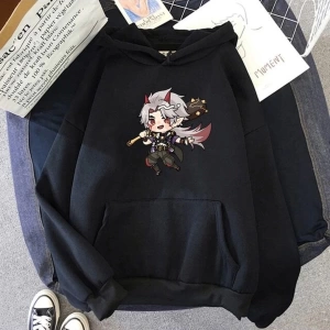 Unisex Genshin Impact, Kapşonlu Model106 12412