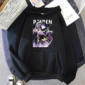 Raiden Shogun Genshin Impact Hoodie 12116