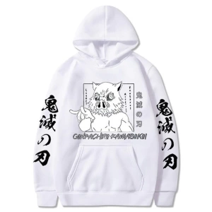 Demon Slayer Inosuke Hashibira Hoodies Mod743 14890