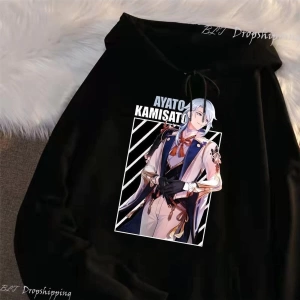 Anime Kamisato Ayato Hoodies Model39 Sweatshirt 12055