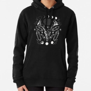 Dark Deer Pullover2 Siyah Hoodie Model 27 TYC00235299853