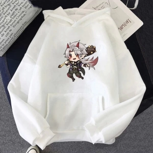 Unisex Genshin Impact, Kapşonlu Model105 12411