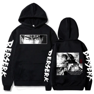 Berserk Fermuarlı Kapşonlu Hoodie Mod469 14944