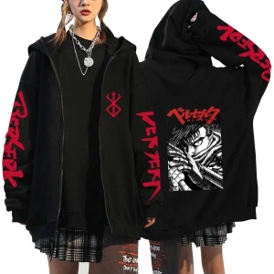 Berserk Fermuarlı Hoodie Mod48 14633