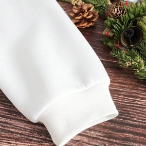 Unisex Kadın/Erkek Noel Baskılı Sweat
