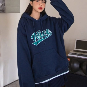 Unisex Kadın/Erkek Harajuka Sokakt Yazılı Grafik Sweat