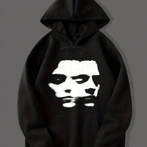 Unisex Kadın/Erkek Harajuka Sokakt Yazılı Grafik Sweat