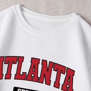 Unisex Kadın/Erkek Harajuka Sokakt Yazılı Grafik Sweat