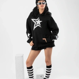 816 Stars Baskılı Oversize Unisex Beyaz