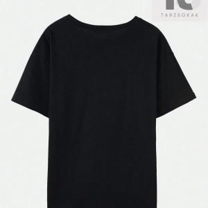 Academia Kedi Grafikli Düşük Omuzlu Tişört