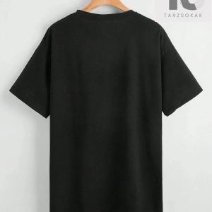 Academia Kedi & Harf Grafikli Tişört